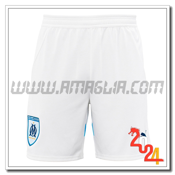 Prima Pantaloncini Calcio Marsiglia OM 2024 2025