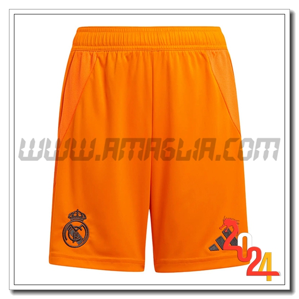 Seconda Pantaloncini Calcio Real Madrid 2024 2025