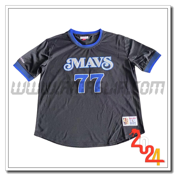 Maglia Dallas Mavericks (DONCIC #77) 2024/25 Grigio/Blu