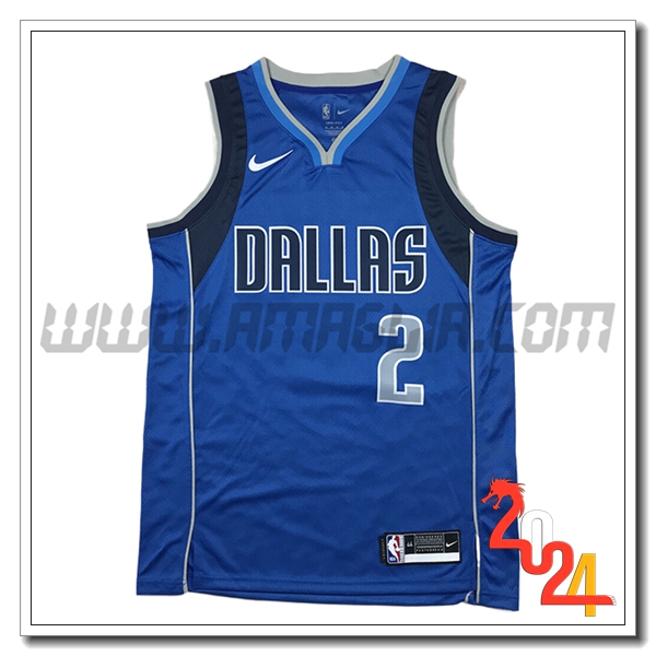 Maglia Dallas Mavericks (LIVELY II #2) 2024/25 Blu/Nero
