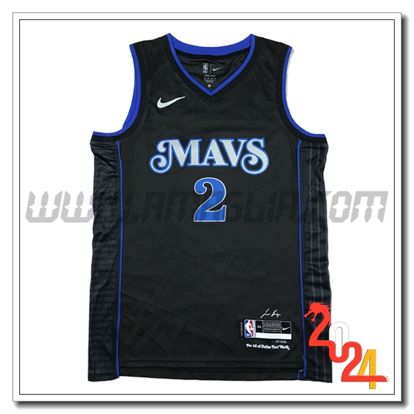 Maglia Dallas Mavericks (LIVELY II #2) 2024/25 Nero/Blu