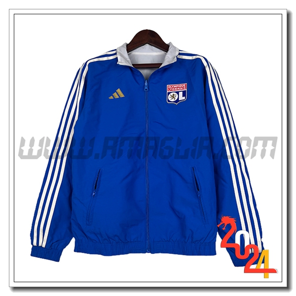 Giacca A Vento Lione Blu/Bianco 2024 2025