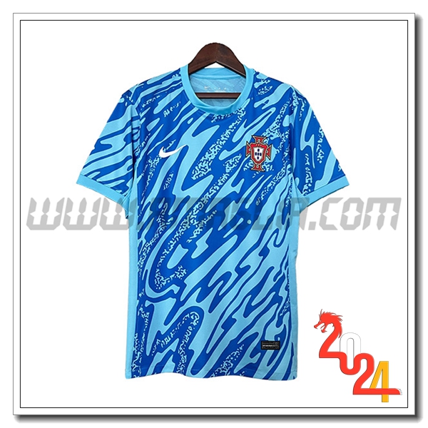 Maglia Squadra Portiere Portogallo 2024 2025 Bleu
