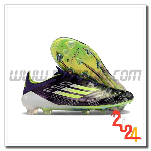 Adidas Scarpe Da Calcio F50 ELITE FG Nero/Verde