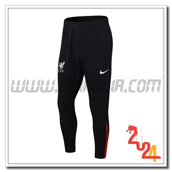 Pantaloni Da Allenamento FC Liverpool Nero/Rosso 2024 2025