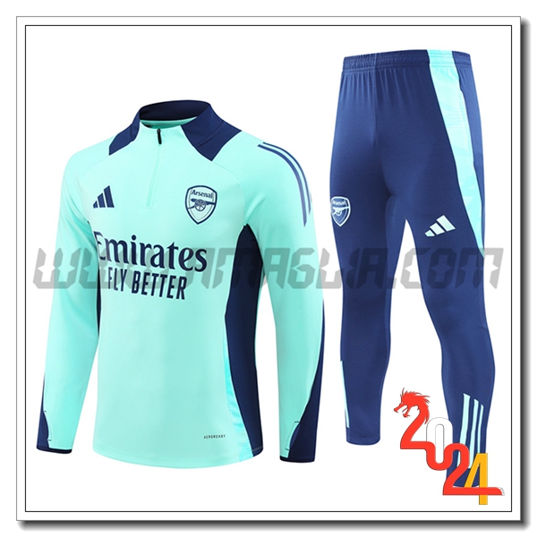 Tuta Allenamento Arsenal Blu 2024 2025