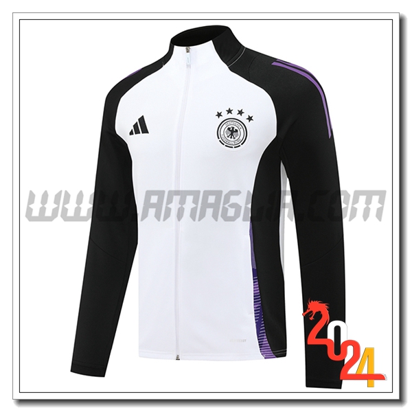 Giacca Calcio Germania Nero/Bianco/viola 2024 2025