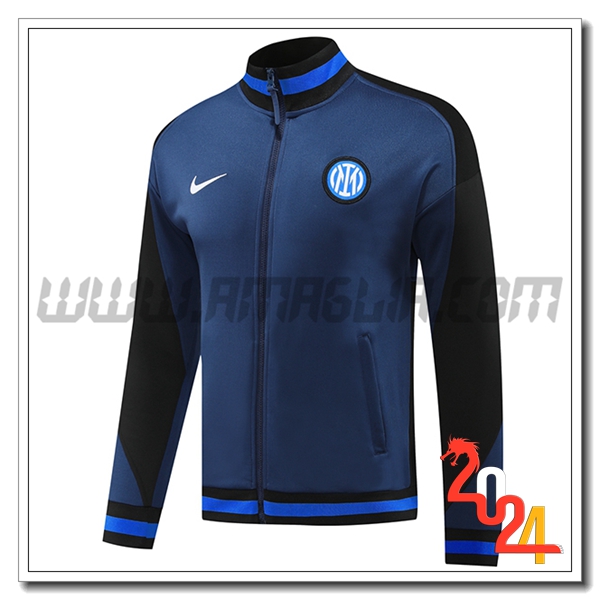 Giacca Calcio Inter Milan Blu marino 2024 2025