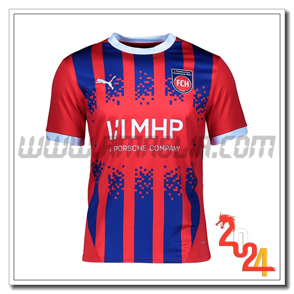 FC Heidenheim Prima Maglia Calcio 2024 2025