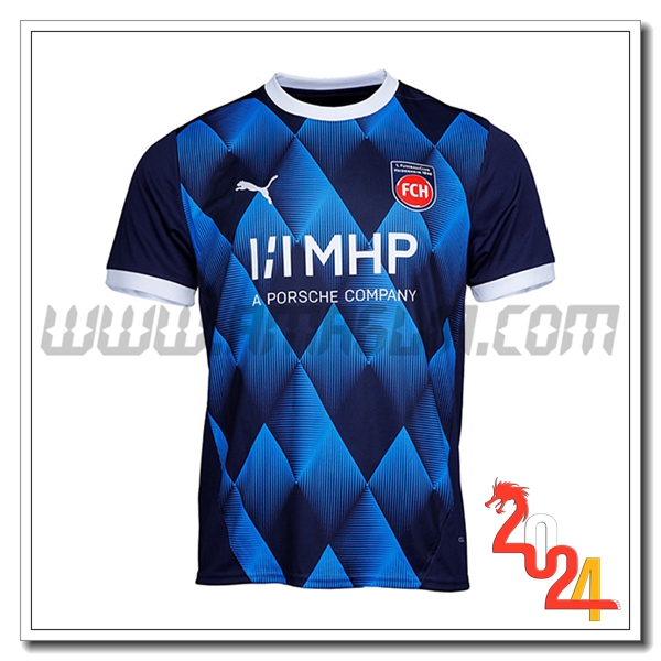 FC Heidenheim Seconda Maglia Calcio 2024 2025