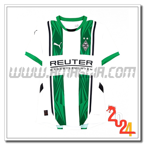 Borussia Mönchengladbach Prima Maglia Calcio 2024 2025