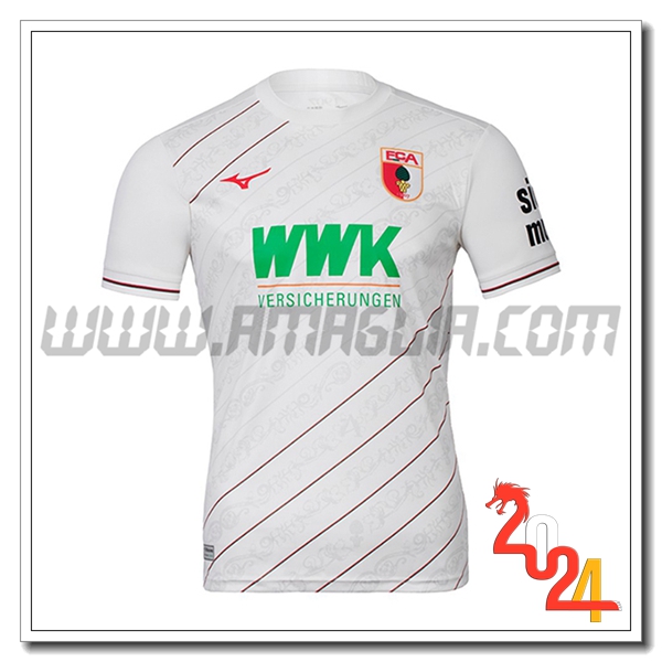 FC Augsburg Prima Maglia Calcio 2024 2025