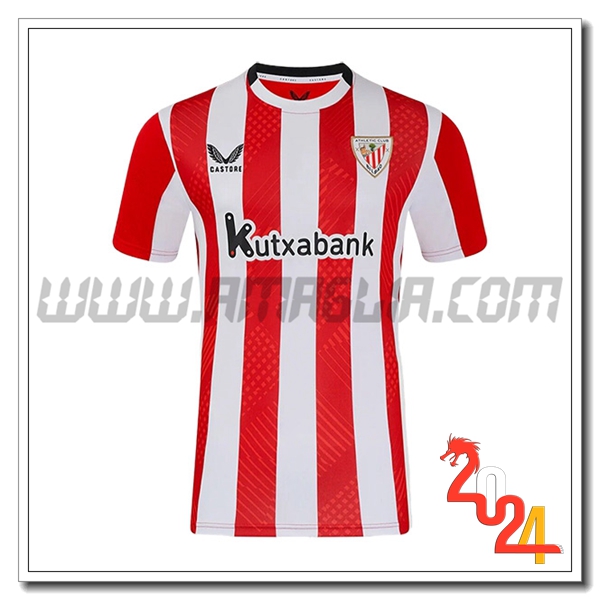 Athletic Bilbao Prima Nuovo Maglia 2024 2025