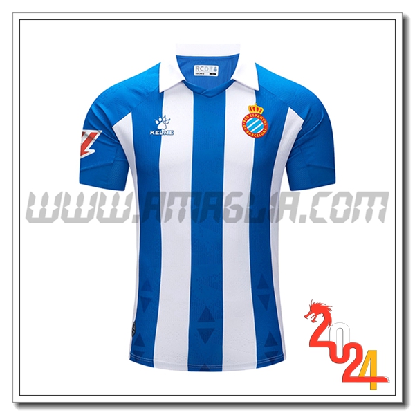 Espanyol Prima Maglia Calcio 2024 2025