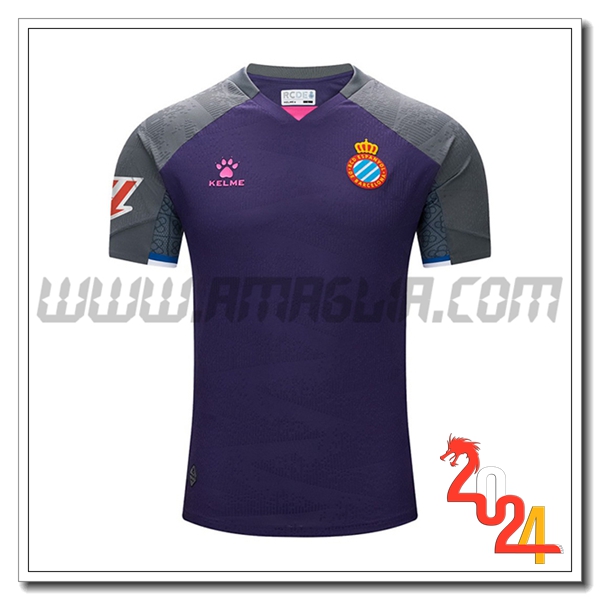 Espanyol Seconda Maglia Calcio 2024 2025