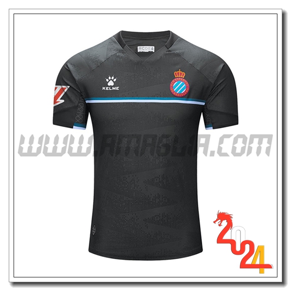 Espanyol Terzo Maglia Calcio 2024 2025