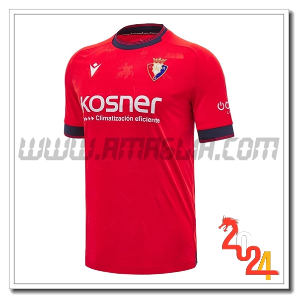 Osasuna Prima Maglia Calcio 2024 2025
