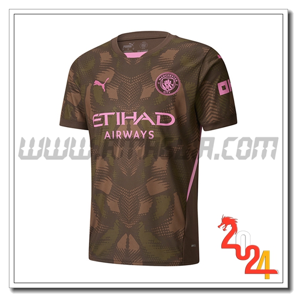 Maglia Calcio Portiere Manchester City 2024 2025