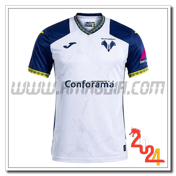 Hellas Verona Seconda Maglia Calcio 2024 2025
