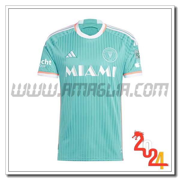 Inter Miami CF Terzo Maglia Calcio 2024 2025