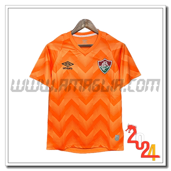 Maglia Calcio Portiere Fluminense 2024 2025 Arancia