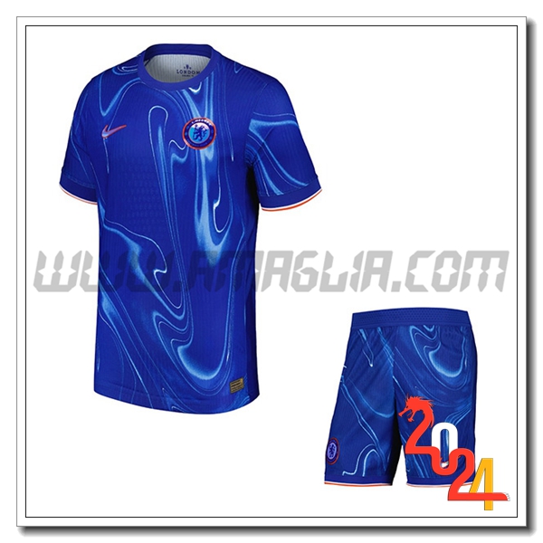 Nuovo Kit Maglia FC Chelsea Bambino Prima 2024 2025