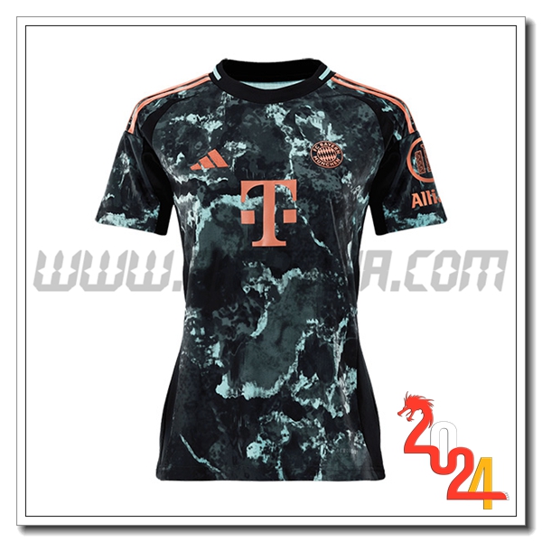 Seconda Maglia Calcio Bayern Monaco Donne 2024 2025