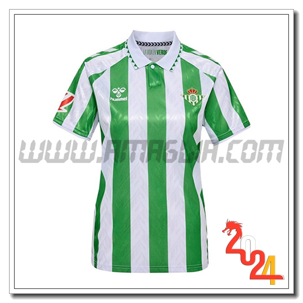 Prima Maglia Calcio Real Betis Donne 2024 2025