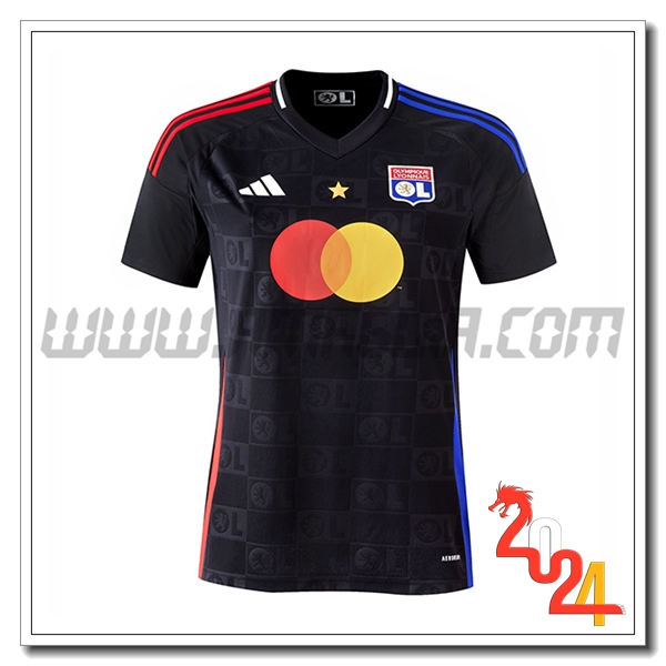 Seconda Maglia Calcio Lyon Donne 2024 2025