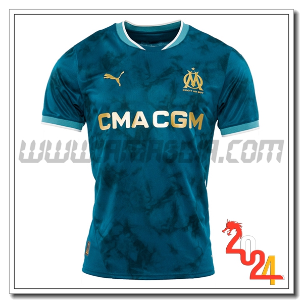 Seconda Maglia Calcio Marsiglia OM Donne 2024 2025