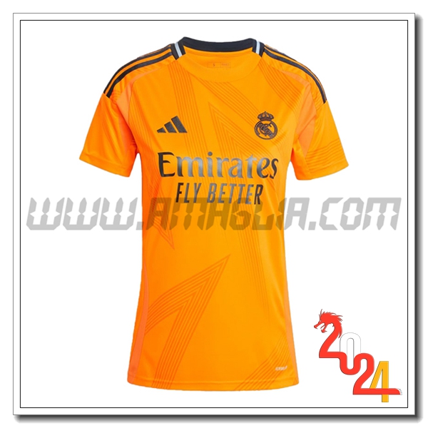 Seconda Maglia Calcio Real Madrid Donne 2024 2025