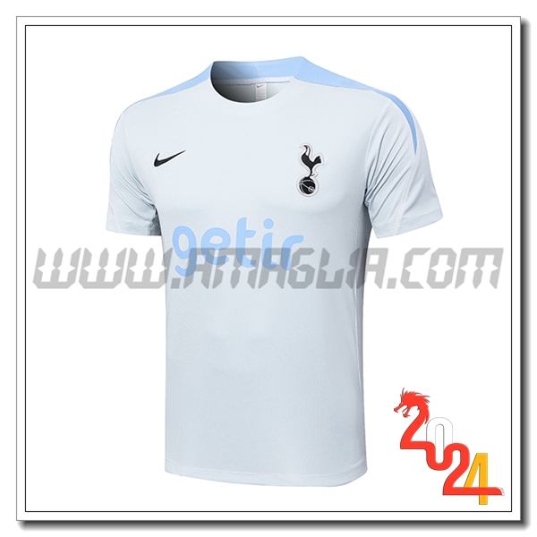 T Shirt Allenamento Tottenham Hotspur Grigio/Blu 2024 2025 -02