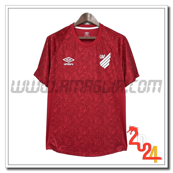 T Shirt Allenamento Athletico Paranaense Rosso 2024 2025