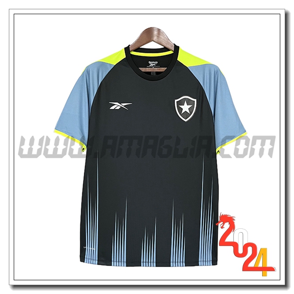 T Shirt Allenamento Botafogo Nero/Blu/Verde 2024 2025