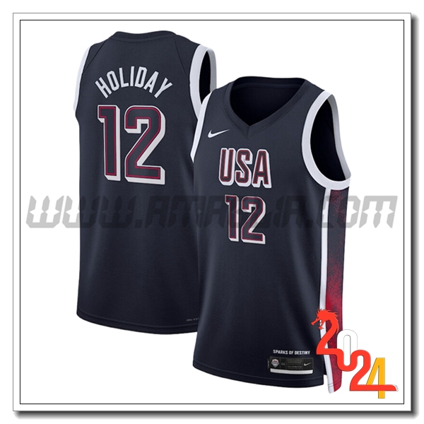 Maglia USA (HOLIDAY #12) 2024/25 Nero