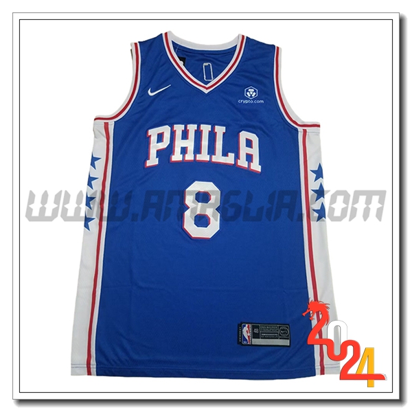 Maglia Philadelphia 76ers (GEORGE #8) 2024/25 Blu