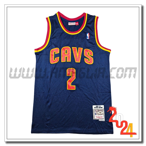 Maglia Cleveland Cavaliers (IRVING #2) 2024/25 blu navy