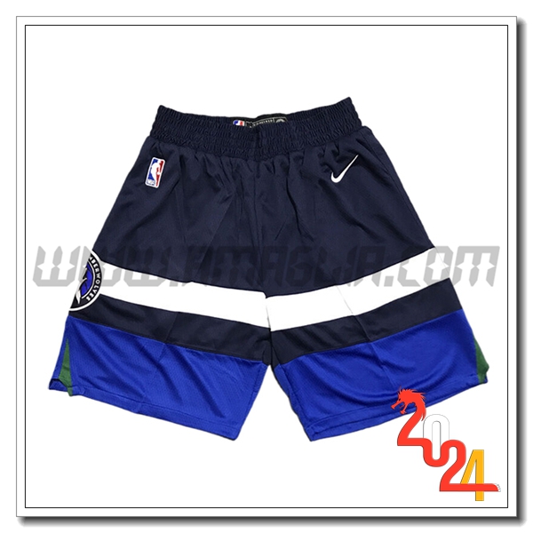 Pantaloncini NBA Minnesota Timberwolves 2024/25 blu navy