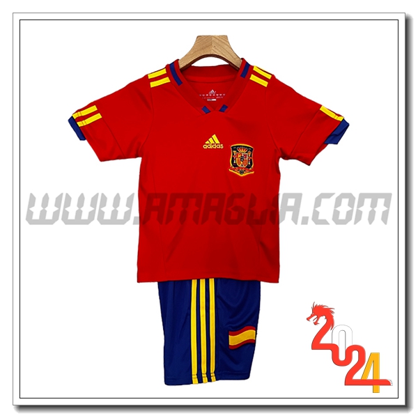 Kit Maglia Retro Spagna Bambino Prima 2010