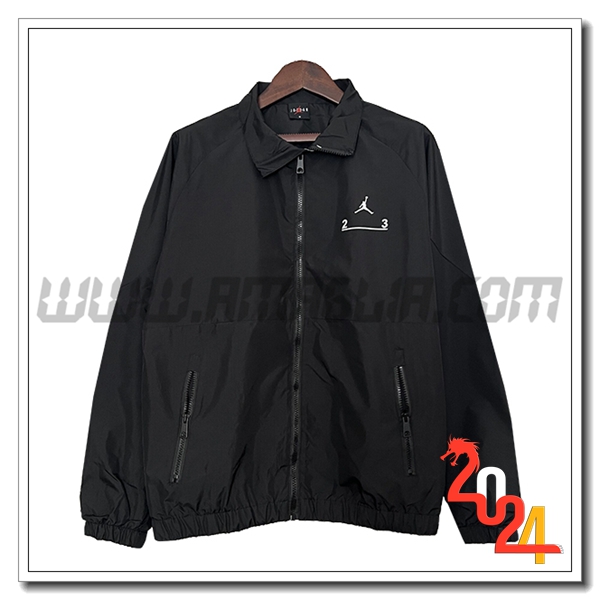 Giacca A Vento Jordan Nero 2024 2025 -02