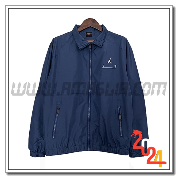 Giacca A Vento Jordan Blu 2024 2025