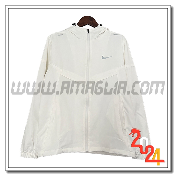 Giacca A Vento Nike Bianco 2024 2025 -02