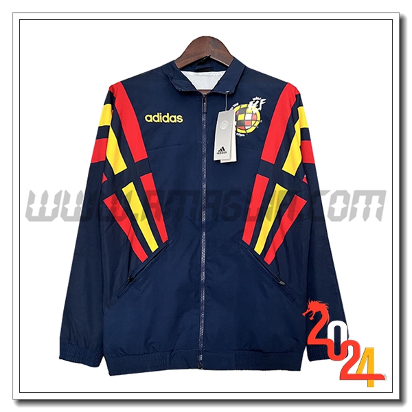 Giacca A Vento Spagna Blu Scuro 2024 2025