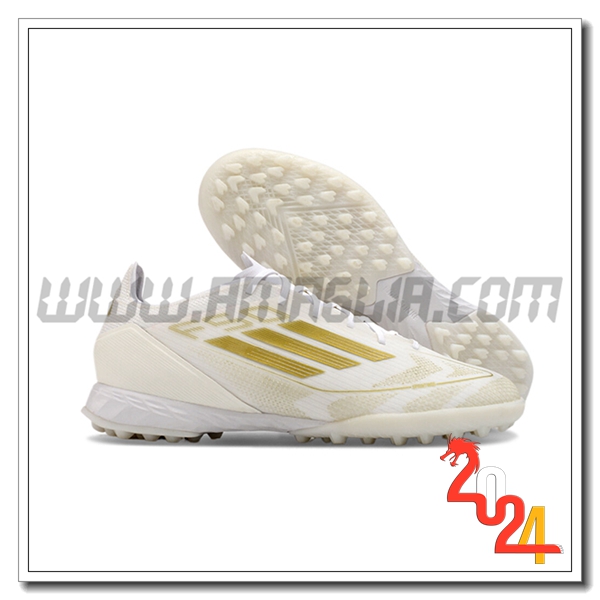 Adidas Scarpe Da Calcio F50 PRO TF Bianco/Giallo