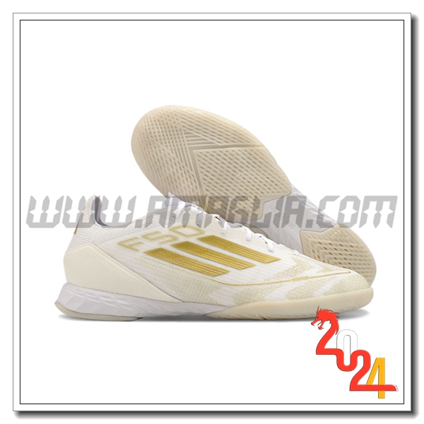 Adidas Scarpe Da Calcio F50 PRO IC Bianco/Giallo