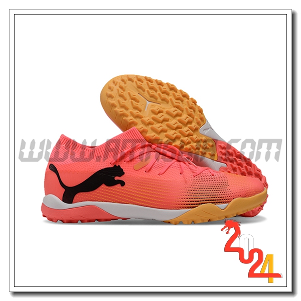 PUMA Scarpe Da Calcio FUTURE 7 ULTIMATE TF Arancia/Nero