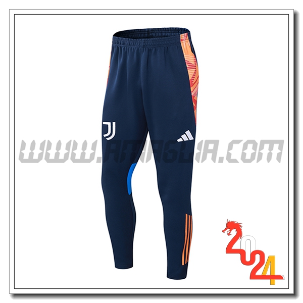Pantaloni Da Allenamento Juventus Blu/Arancia 2024 2025