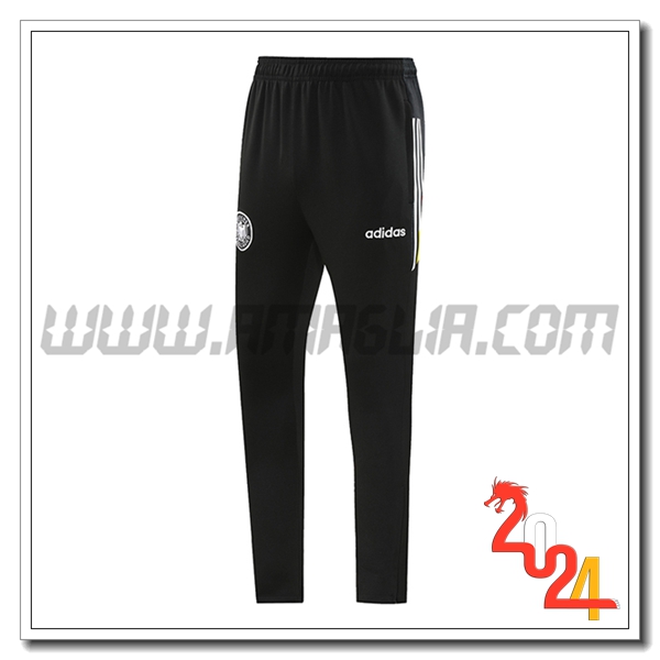 Pantaloni Da Allenamento Germania Nero 2024 2025 -02