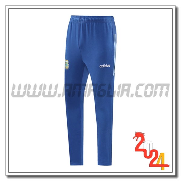 Pantaloni Da Allenamento Argentina Blu 2024 2025