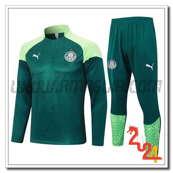 Tuta Allenamento Palmeiras Verde 2024 2025